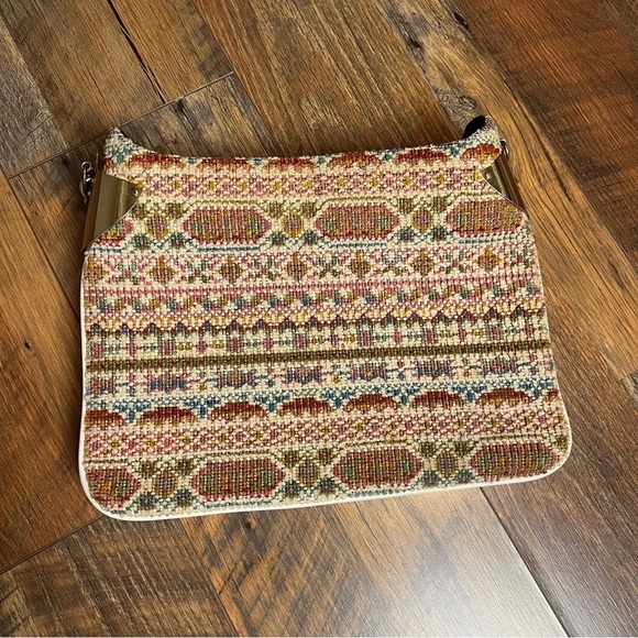 Vintage tapestry shoulder bag/purse - Picture 4 of 8
